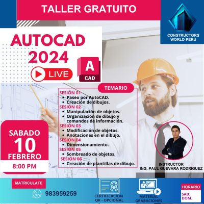 CURSO DE AUTOCAD 2D BÁSICO - 2024