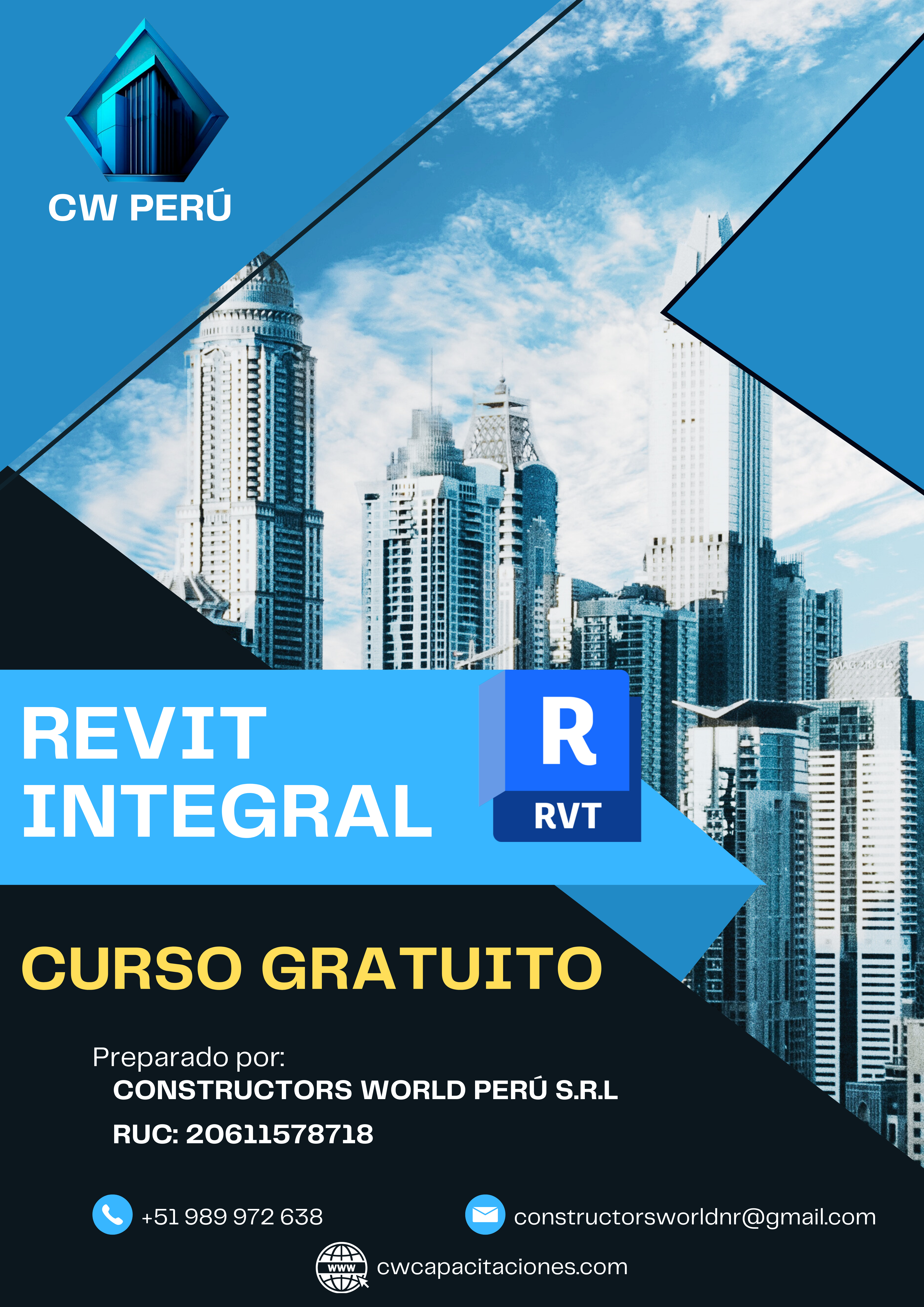 REVIT INTEGRAL – Arquitectura – Estructuras – MEP